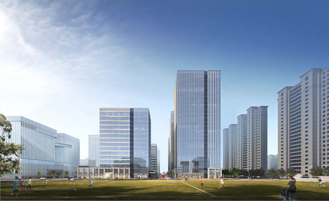 傾心匠筑，未來可期|德才創(chuàng)新中心辦公樓喜封金頂(圖4)